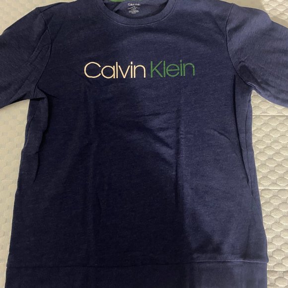 Calvin Klein Immerge Logo Crewneck Sweatshirt - Picture 1 of 4